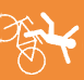 バイクや自転車での転倒（注）